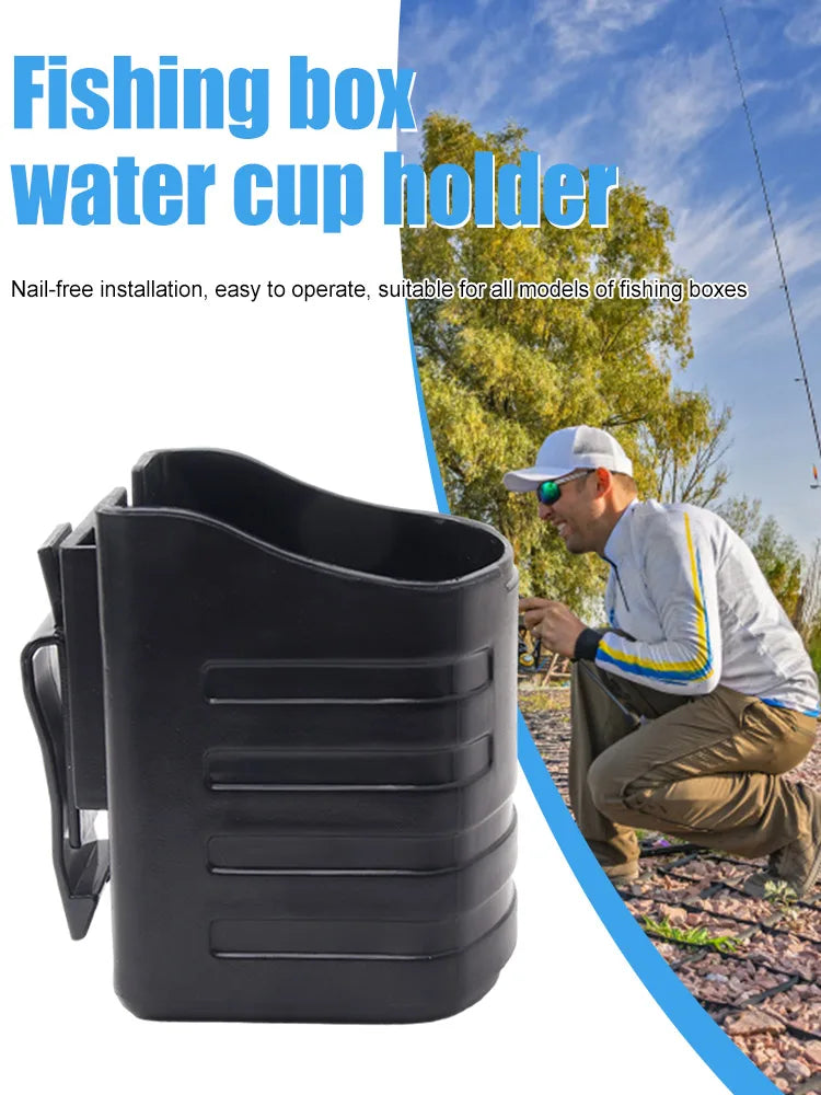 Fishing Barrel Accessory For Meiho Box Vertical Inserted Cup Holder Bottle Raft Beverage Cans Container Box Side Mounts Cup Peaceful Pleasures Health and Wellness