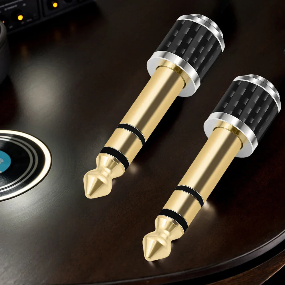 6.35mm to 3.5mm Headphone Adapter | 1/4" to 1/8" Stereo Plug