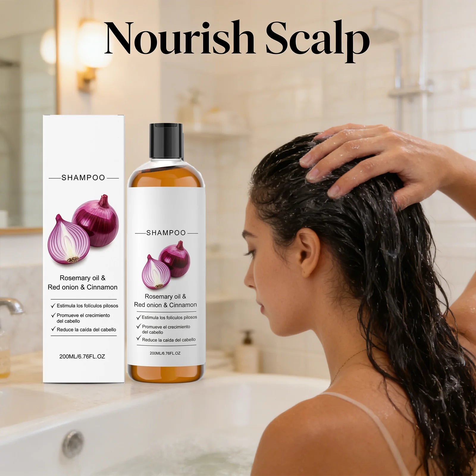 Herbal Shampoo Moisturizing Stimulating Hair Follicles Promote Growth Reduce Hair Loss Refreshing Control Oil Volumizing Shampoo Peaceful Pleasures Health and Wellness