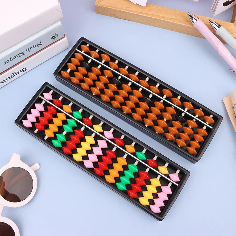 13-Column Abacus Soroban – Portable Kids Math Learning Tool