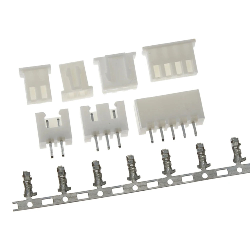 JST PH2.0 XH2.54 Male Female Straight needle Connector Kit 2/3/4/5/6 Pin Plug with Terminal Socket Header Wire Connectors Kit Peaceful Pleasures Health and Wellness