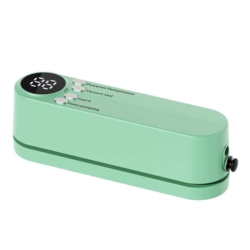 HOMEFISH Mini Wireless Vacuum Sealer | Portable Automatic Food Sealer