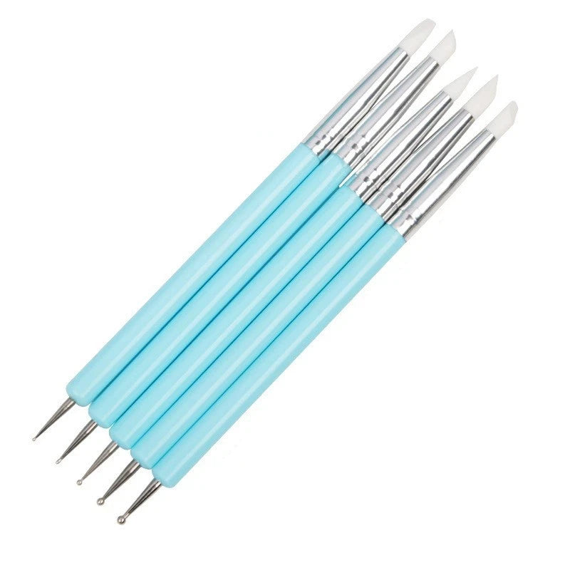 Double Head Silicone Carving Pen DIY Ceramic Tool Clay Soft Plastic