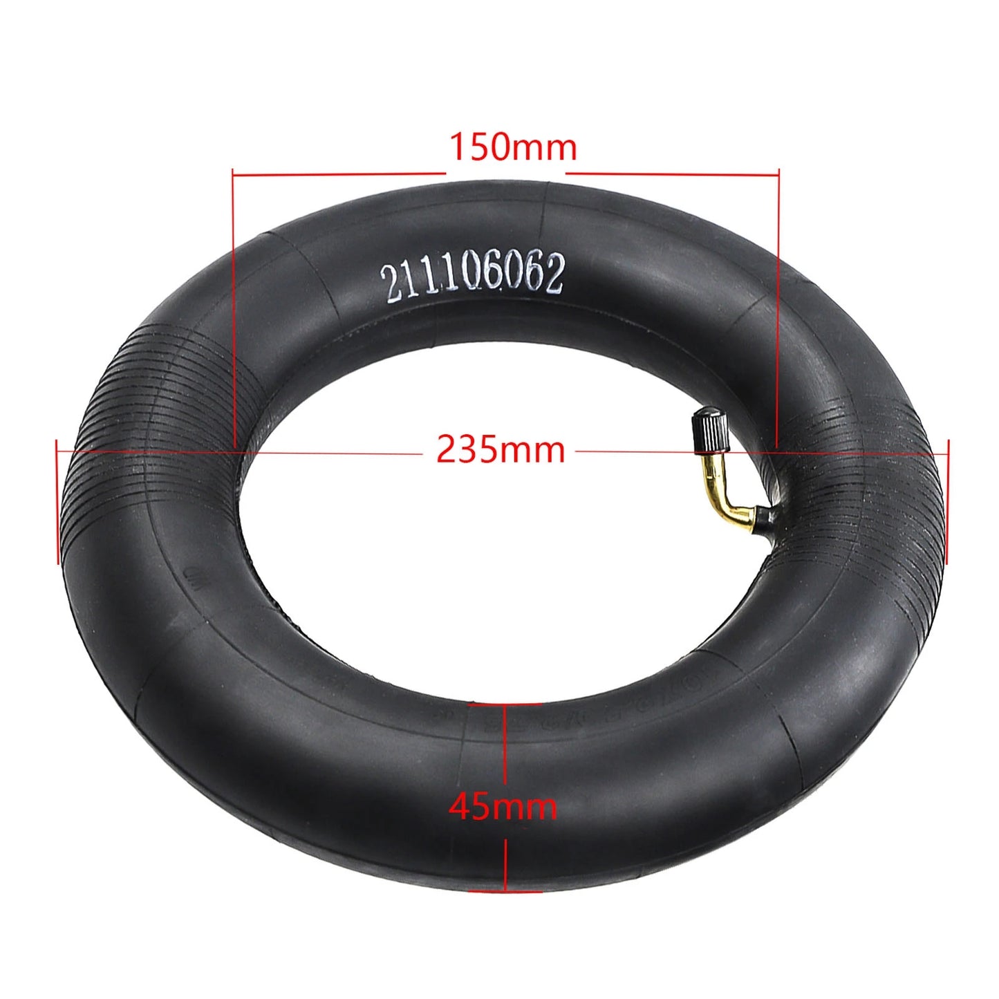 10x2.5 Inner Tube 10 Inch Inner Tube Electric Scooter Thickened Easy to Install 10x2.5/2.75 Inner Tire for 10in Electric Scooter Peaceful Pleasures Health and Wellness