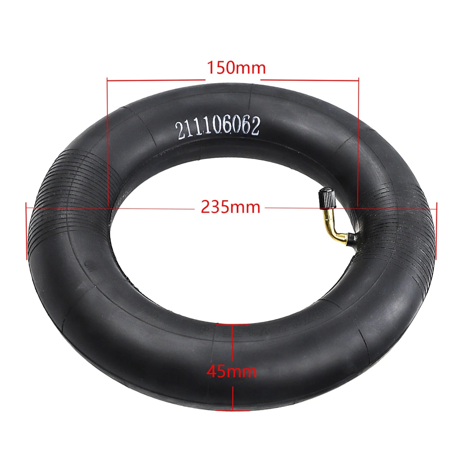 10x2.5 Inner Tube 10 Inch Inner Tube Electric Scooter Thickened Easy to Install 10x2.5/2.75 Inner Tire for 10in Electric Scooter Peaceful Pleasures Health and Wellness