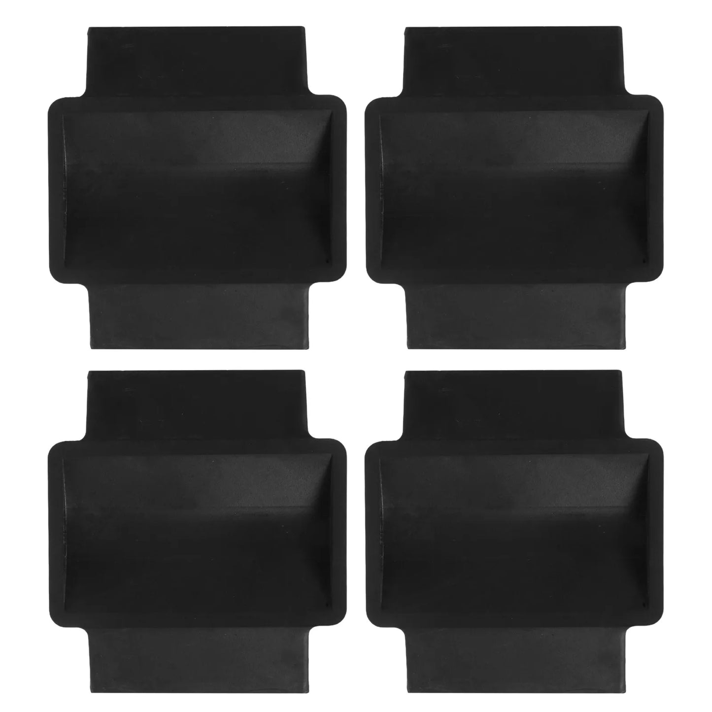 4Pcs Office Chair Wheel Stoppers Rubber Antislip Caster Wheels Furniture Fixing Pads Stopper for Hardwood Floors Peaceful Pleasures Health and Wellness