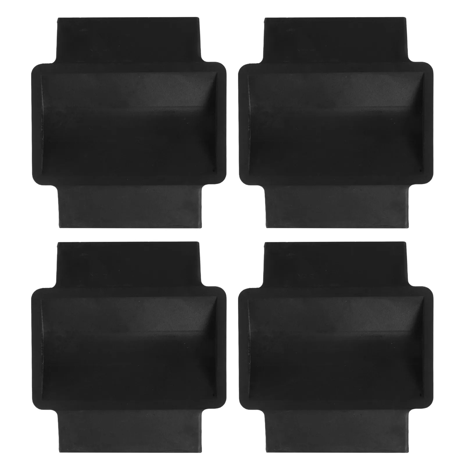 4Pcs Office Chair Wheel Stoppers Rubber Antislip Caster Wheels Furniture Fixing Pads Stopper for Hardwood Floors Peaceful Pleasures Health and Wellness