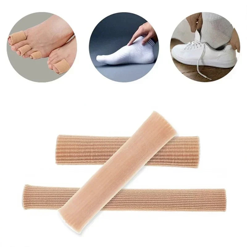 Foot Care Tool, Soft Silicone Tube, Finger Toe Protector Separator Applicator, Pedicure Corn Callus Remover, Hand Pain Relief Peaceful Pleasures Health and Wellness