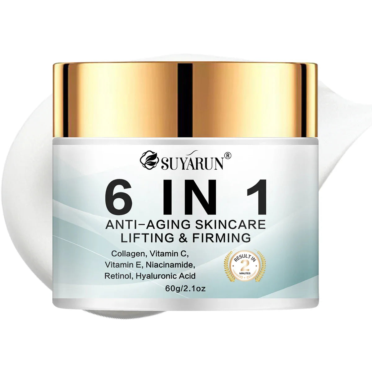 SUYARUN 6-in-1 Anti-Aging Collagen Face Cream | All Skin Types