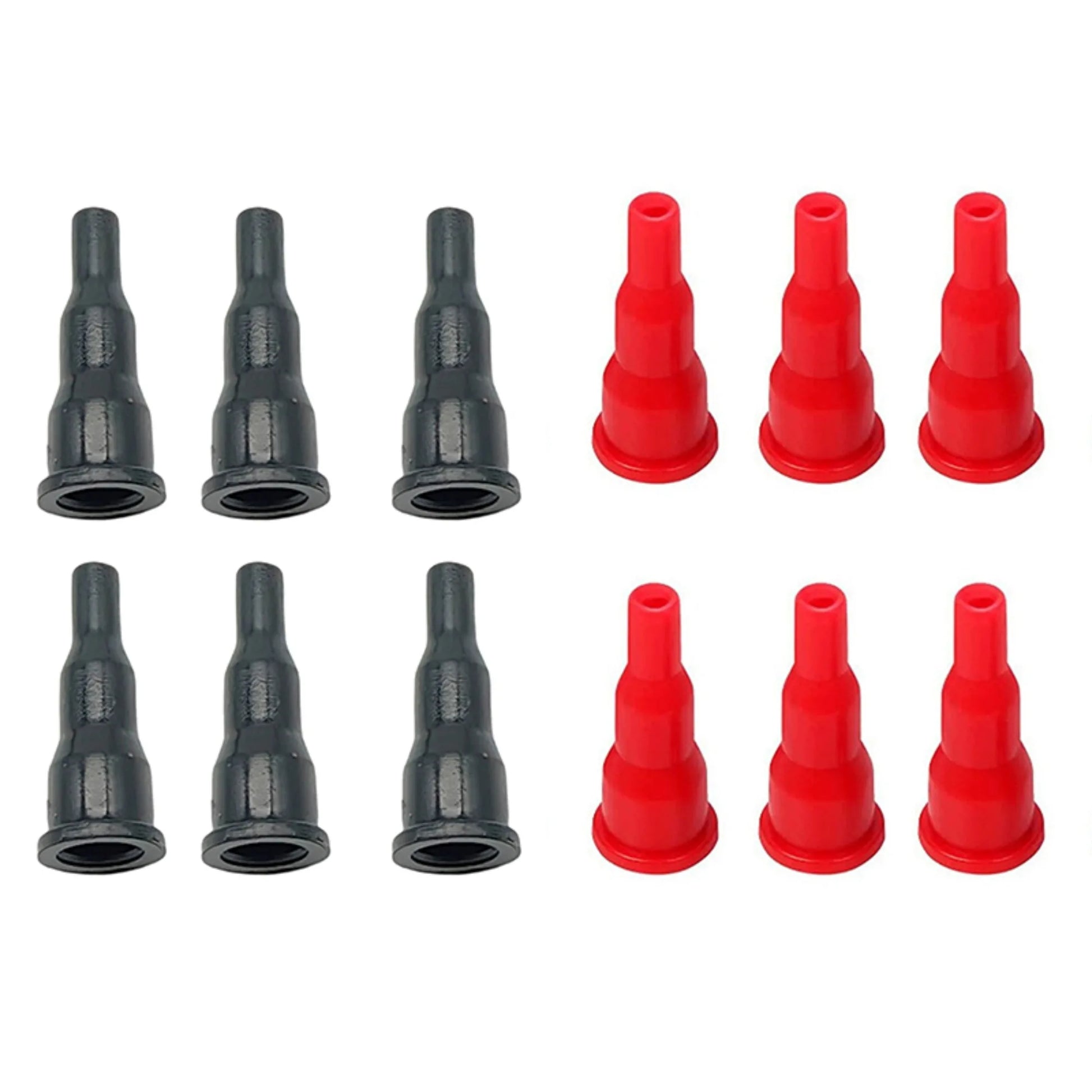 Red Black Butane Nozzle Adapter Convert Cassette Tank Into Inflatable Tank Gas Nozzle Connector Universal Refill Adapter Peaceful Pleasures Health and Wellness