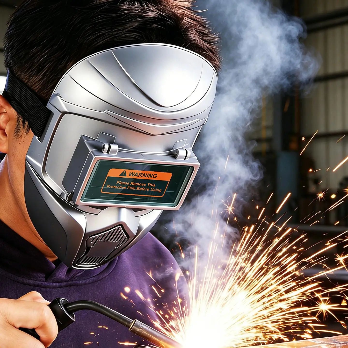 Auto Darkening Welding Helmet Anti-Glare Face Shield for Professional Home Workshop Industrial Construction & Welding Peaceful Pleasures Health and Wellness