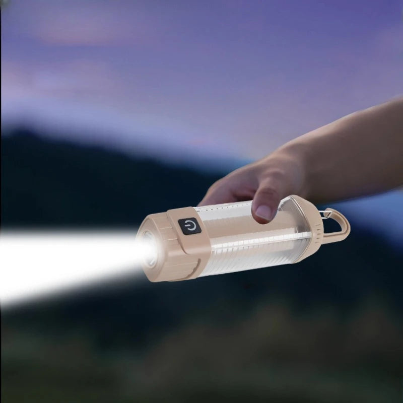 Rechargeable LED Camping Lantern | Candle Mode & Adjustable Color LED Camping Lantern Peaceful Pleasures Health and Wellness