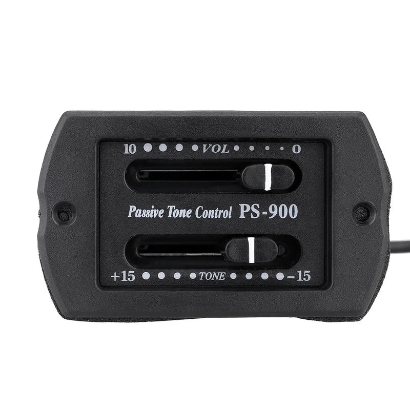 PS-900 2 Band EQ Guitar Passive Volume Tone Control Piezo Pickup