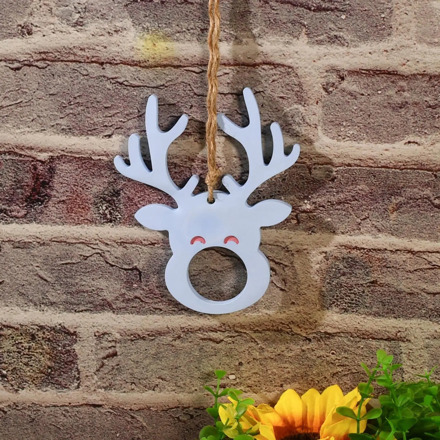 Christmas Pendant Mold Reusable Easy Release Christmas Tree Reindeer Pendant Silicone Mold For Children Adults Family Couples Peaceful Pleasures Health and Wellness