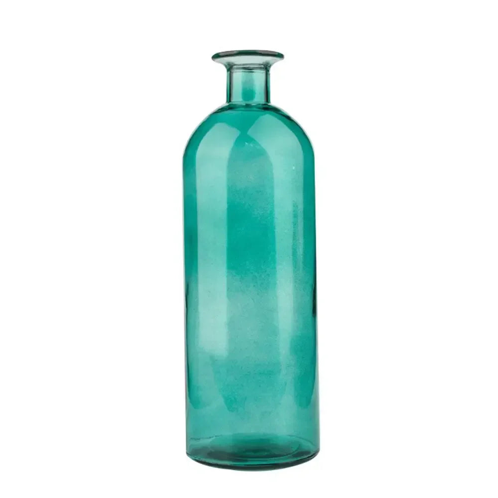 Transparent Glass Flower Vase | Modern Hydroponic Table Decor