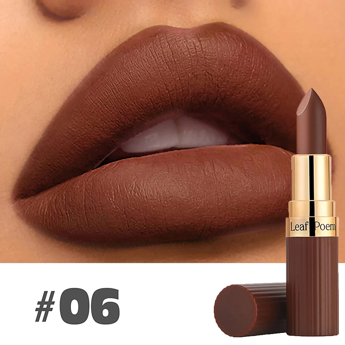 ZYXUAQIR 6-Color Velvet Matte Lipstick – Waterproof High Pigment