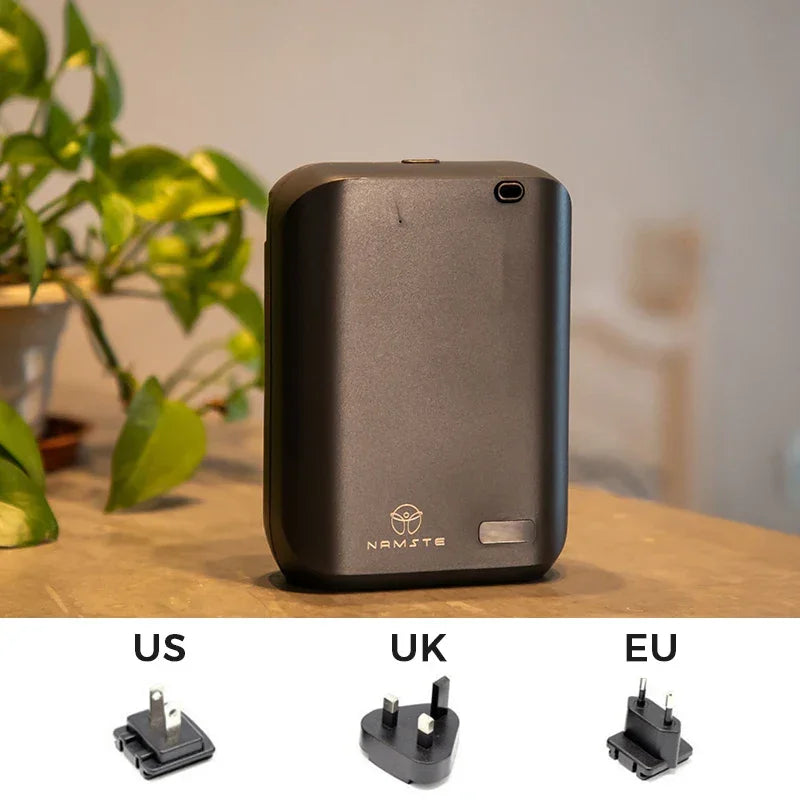 NAMSTE 150ml Bluetooth Aroma Diffuser NMT-014 Peaceful Pleasures Health and Wellness United States Black US