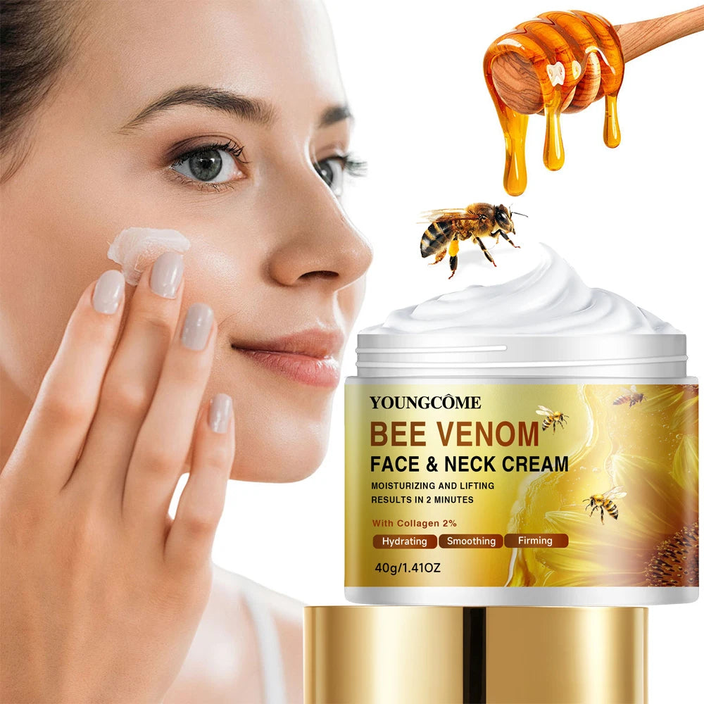 YOUNGCOME Bee Venom Face Cream – Firming, Lifting & Brightening Bee Venom Face Cream Peaceful Pleasures Health and Wellness