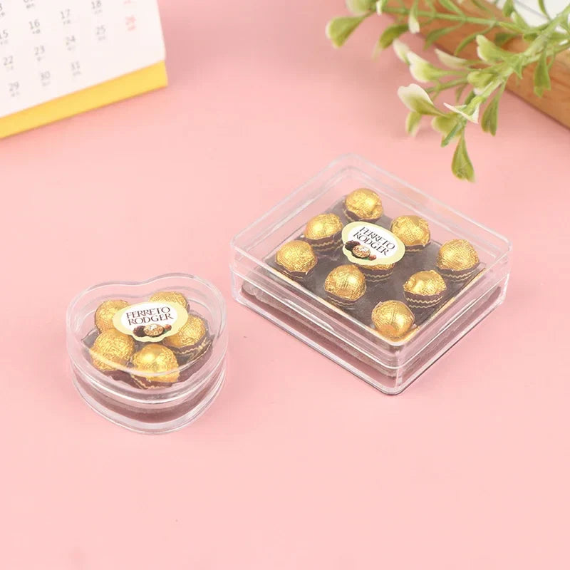1:12 Dollhouse Miniature Chocolate Gift Box Resin Food Model