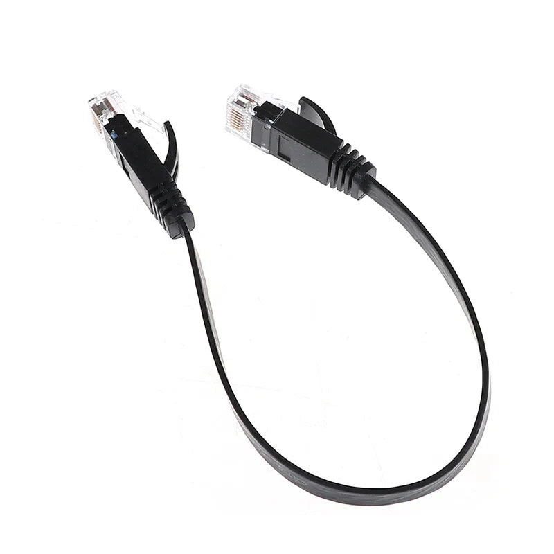 Cat6 30cm Slim RJ45 Patch Cable – 1000Mbps Gigabit Ethernet
