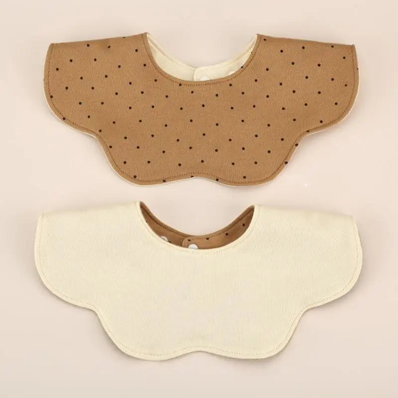 Double-Sided Cotton Baby Bib | 360° Toddler Burp Cloth