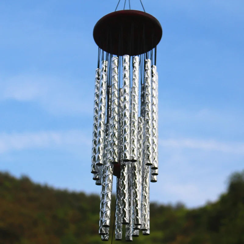 Wind Chimes Outdoor Large Deep Tone Hanging Ornament Garden Home Mobiles Wind Chimes Windchime Outdoor Garden Home Peaceful Pleasures Health and Wellness