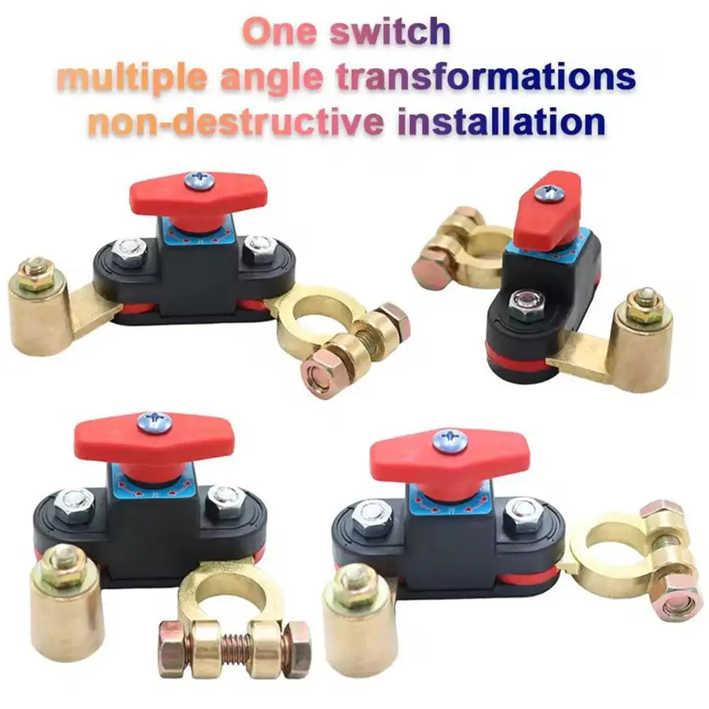 12V–24V Car Battery Disconnect Switch | Anti-Leak Isolator