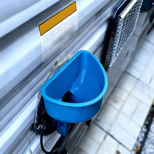 RV Water Inlet Funnel 3D Printed Portable Vehicle Accessories RV Trailer Water Inlet Funnel for Trailer Van Motorhome Travel Peaceful Pleasures Health and Wellness