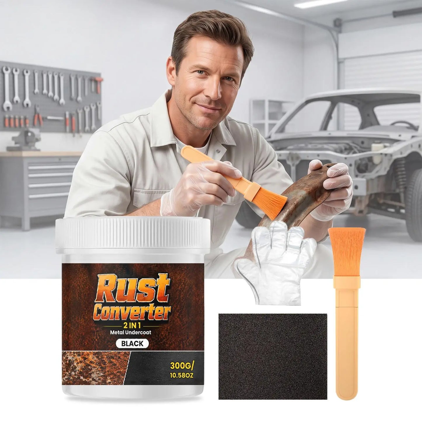 Rust Converter Metal Primer Coating – Auto, Marine & Outdoor