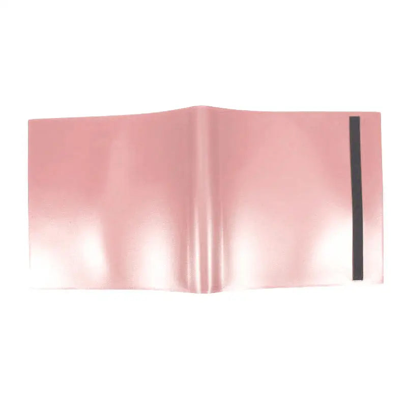 Clear Grid Pocket Album 4/9/12 Slot Organizer for Cards Tickets Portable Mini Photo Book | Multipurpose Storage for Collectibles Peaceful Pleasures Health and Wellness 12 grid pink