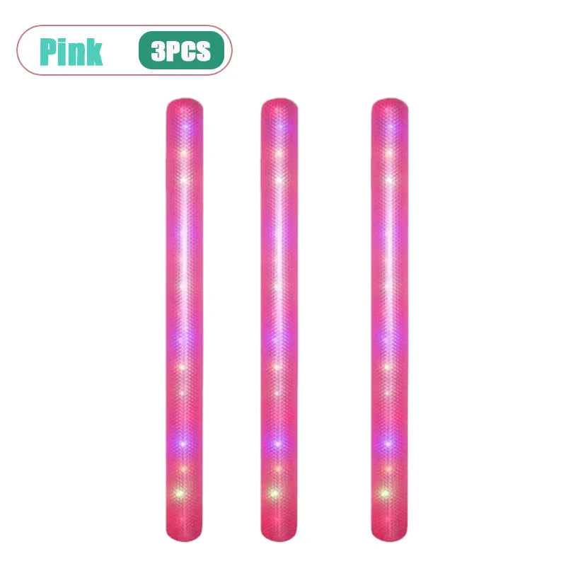 LED Light-Up Inflatable Pool Noodle Stick – Kids & Adults