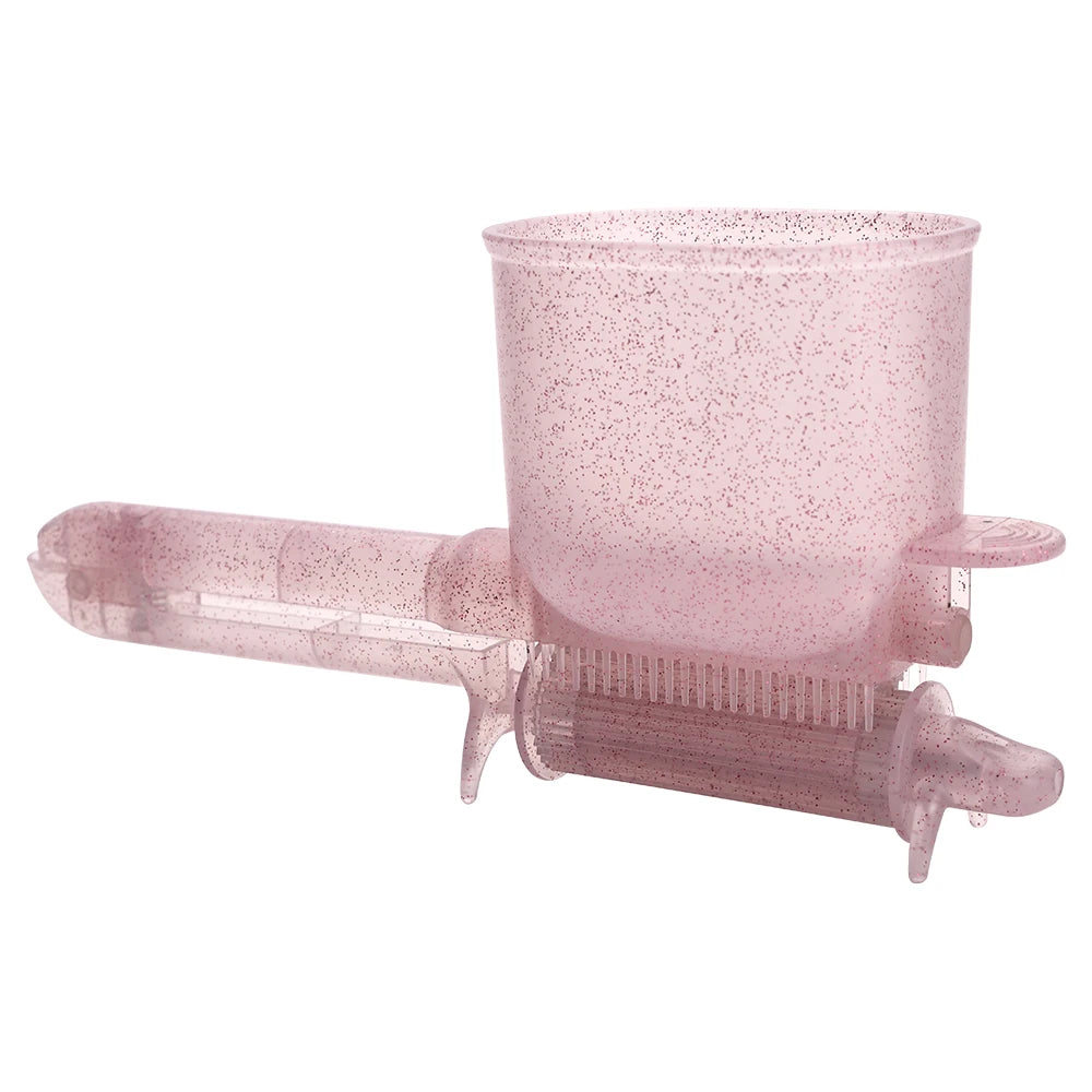 New Roller Comb Applicator Hair Coloring 2-In-1 Dye Salon Hair Care Plastic Hairdressing Tool for Salon or Home Use Peaceful Pleasures Health and Wellness pink