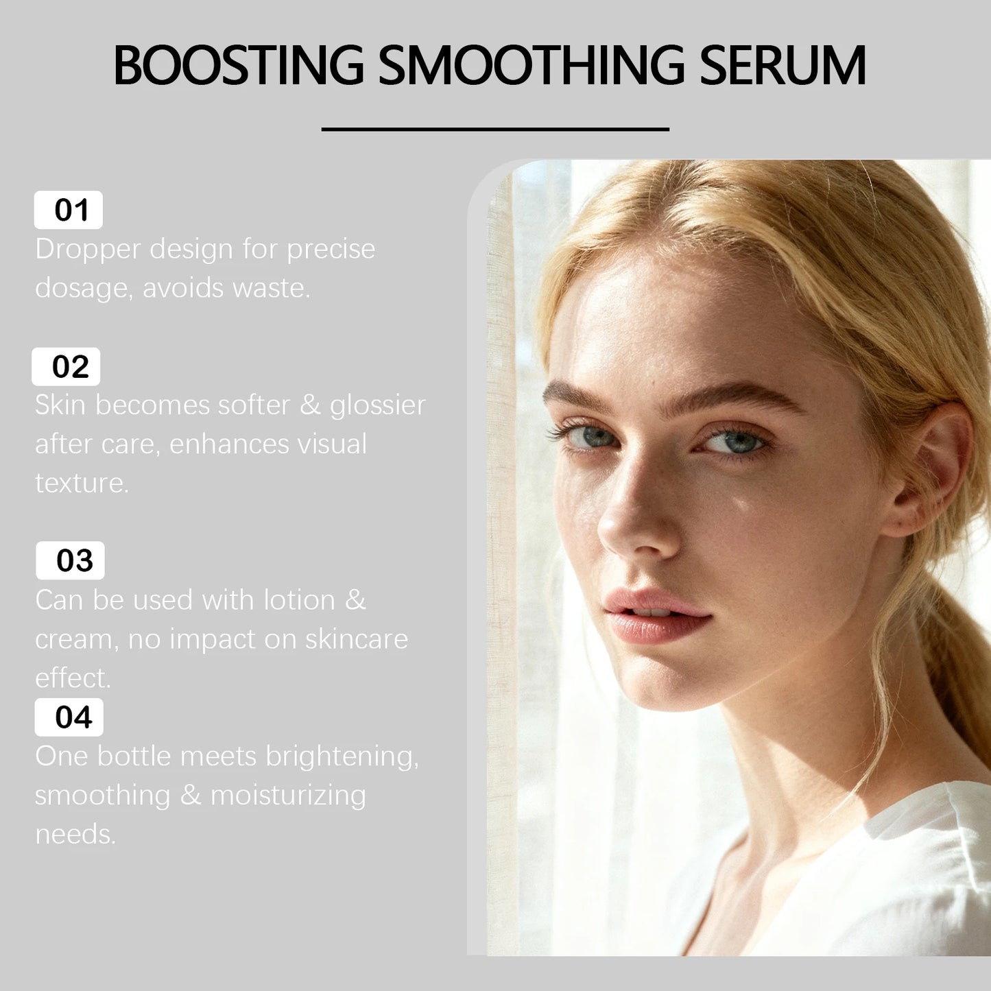 NAD+ Peptide Anti-Aging Face Serum – Firming & Brightening