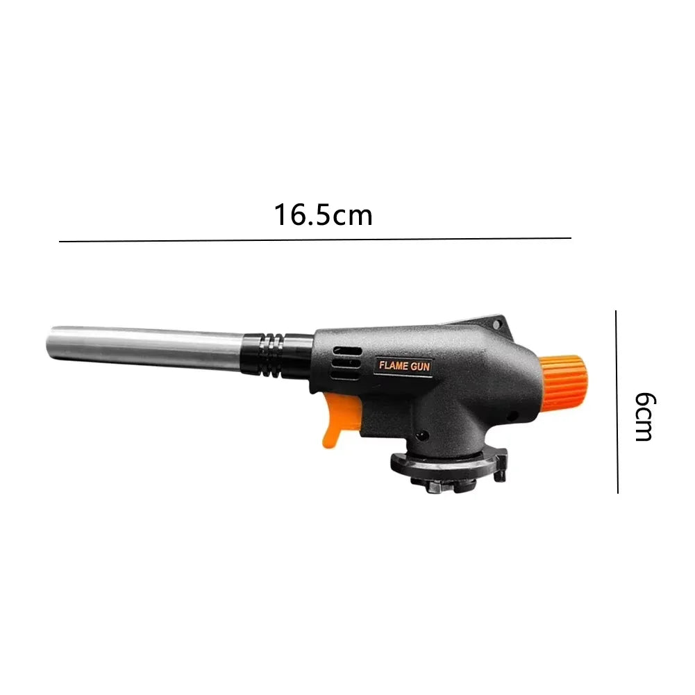 Portable Butane Torch Head – Adjustable Flame BBQ & Camping