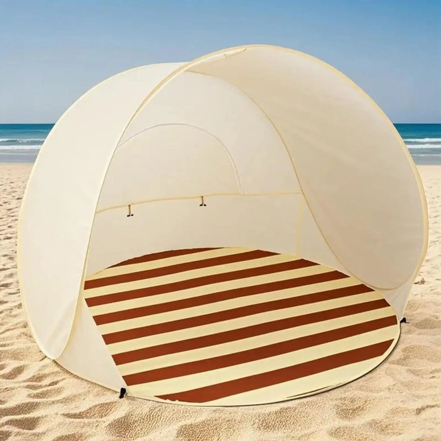 Pop-Up Beach Tent for 3-4 People | UPF 50+ Sun Shelter Canopy