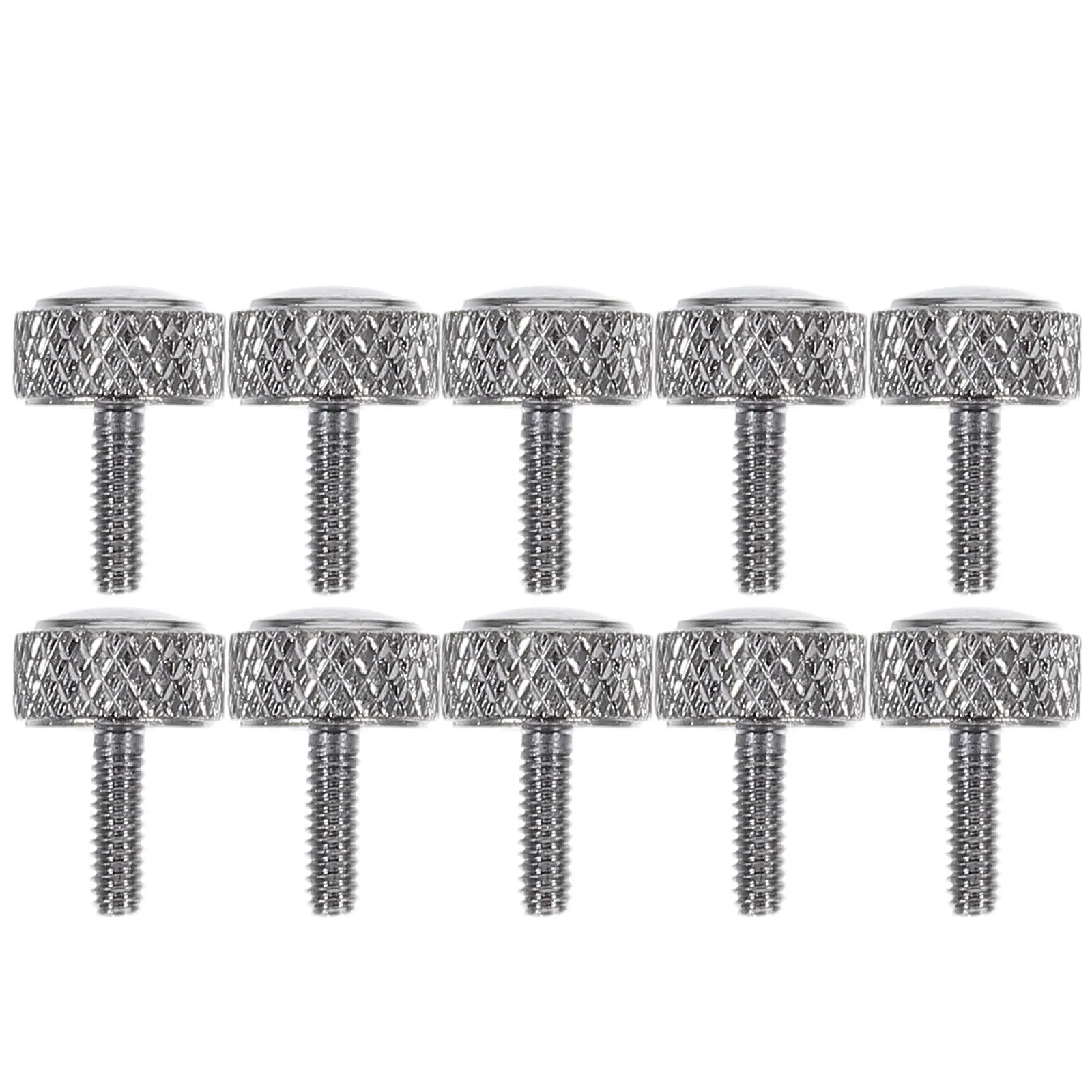 10Pcs Vernier Calipers Thumb Screws Precision Locking Screws Metal Knurled Clamping Screw Knobs Caliper Screw Replacement Parts Peaceful Pleasures Health and Wellness