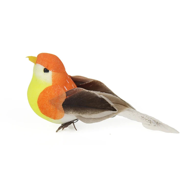 Artificial Simulation Bird Figurine | DIY Home & Garden Decor