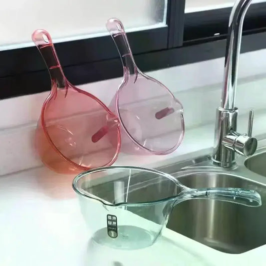 Transparent Thickened Plastic Water Ladle & Kitchen Scoop Kitchen Ladle Peaceful Pleasures Health and Wellness