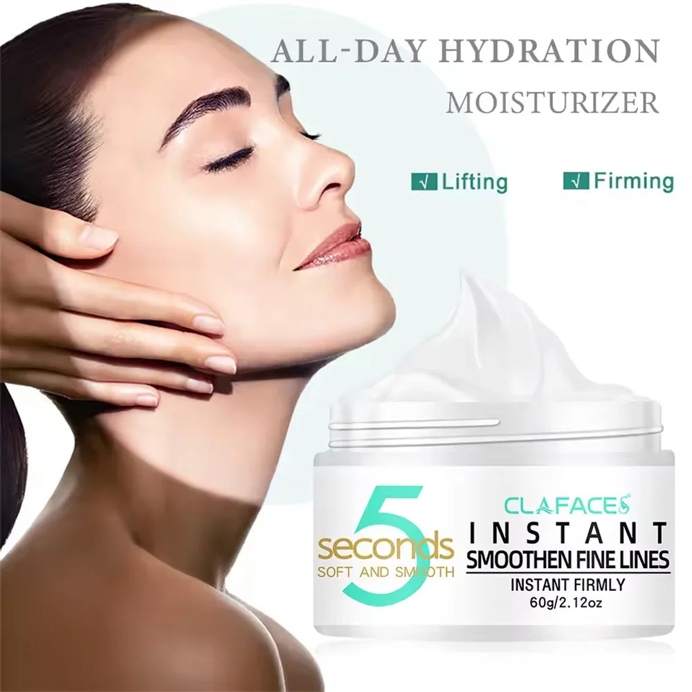 5 Seconds Remove Wrinkles Face Cream Smoothes Wrinkles Face Firming Anti Aging Lifting Moisturizing Remove Fineline Skin Care Peaceful Pleasures Health and Wellness