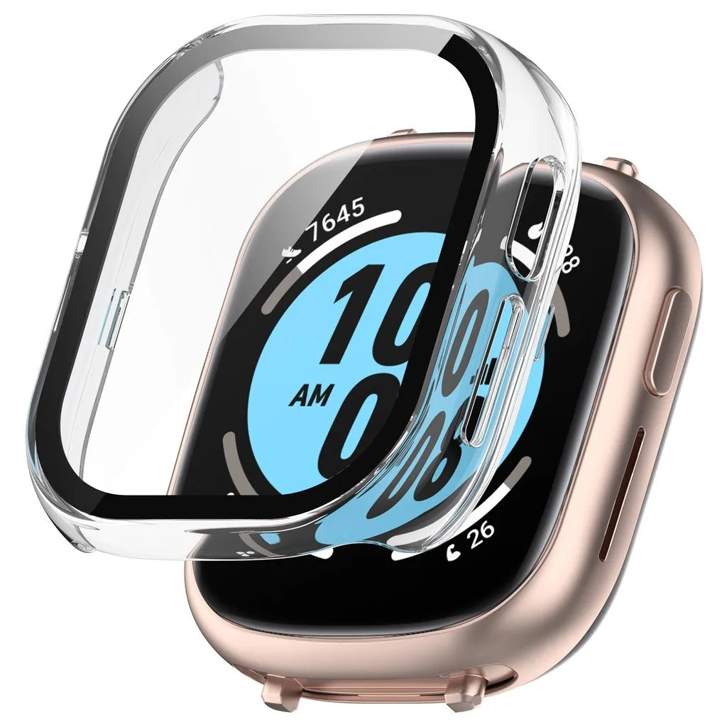 Suitable For Honor Watch 4 Ultra Thin Hard PC Case Tempered Glass Screen Protector Protective Cover Peaceful Pleasures Health and Wellness