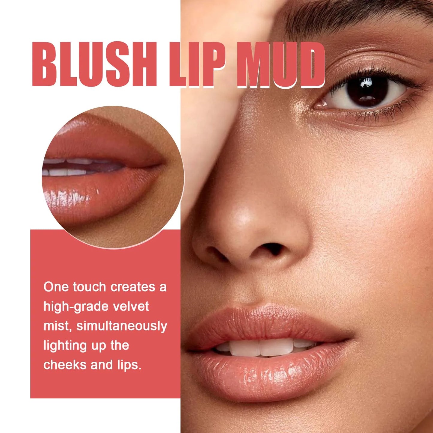 EELHOPE Velvet Matte Blush & Lip Gloss – Waterproof 2-in-1