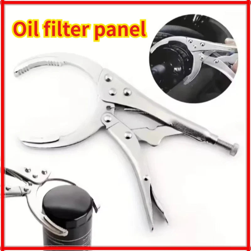 Adjustable Oil Filter Wrench – Universal Clamp Removal Tool