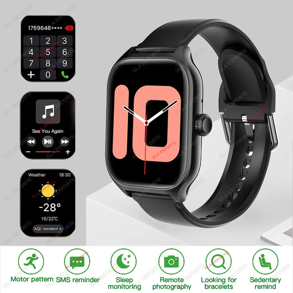 Ola Esporte Smartwatch GPS Bluetooth Call Heart Rate IP68