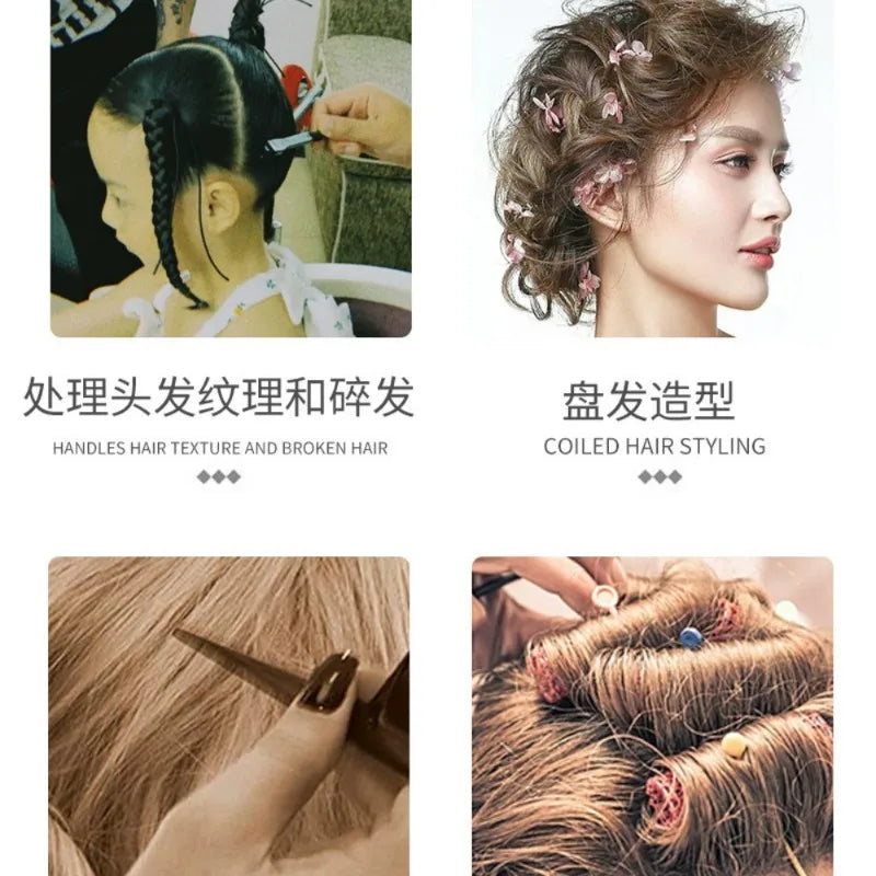 11pcs/Set Hair Brush Set Hairdressing Spray Bottle Hair Braiding Loop Rat Tail Comb Teasing Hair Brsuh Edge Control Styling Set Peaceful Pleasures Health and Wellness