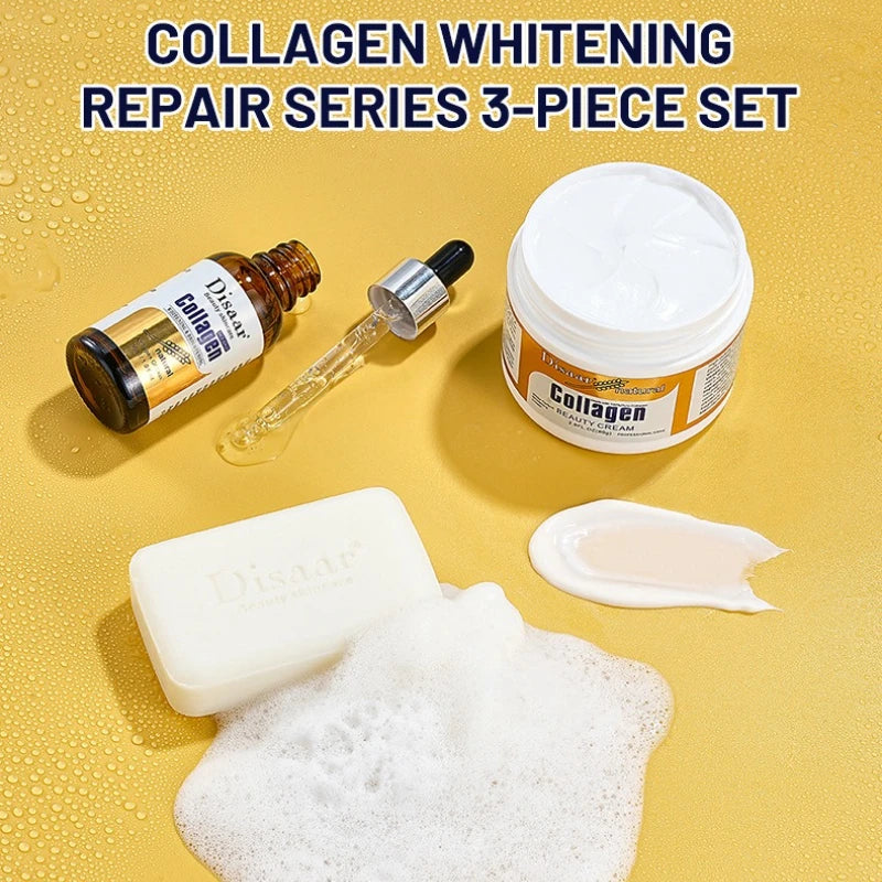 Disaar Collagen Brightening 3-Piece Facial Skin Care Set