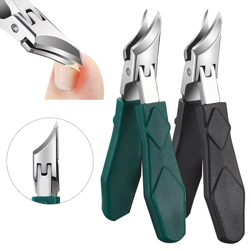 25 Slant Edge Nail Clipper Wide Opening Stainless Steel Professional