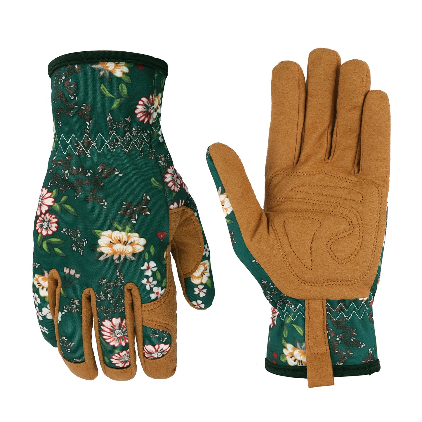 Thorn-Proof Gardening Weeding Working Gloves Breathable leather Glove Puncture Resistant for Digging, Floral Planting,Pruning Peaceful Pleasures Health and Wellness a pair 3