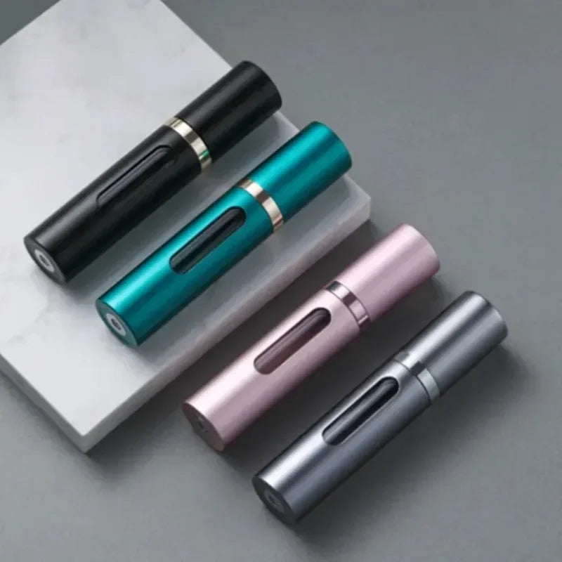 5ml Refillable Glass Perfume Spray Bottle | Mini Travel Atomizer