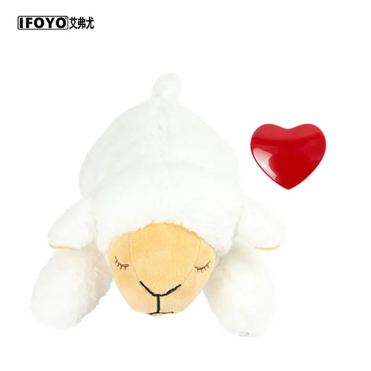 IFOYO Heartbeat Dog Snuggle Toy – Calming Plush Sleep Doll Dog Snuggle Toy Peaceful Pleasures Health and Wellness