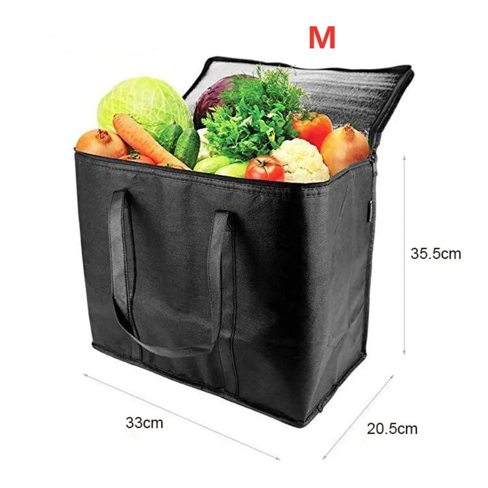 Drink Ice Camping Picnic Bag Cooler Box Cooler Bag Food Drink Storage Extra Large Insulated Cooler Cool Bag Peaceful Pleasures Health and Wellness 33x20.5x35.5